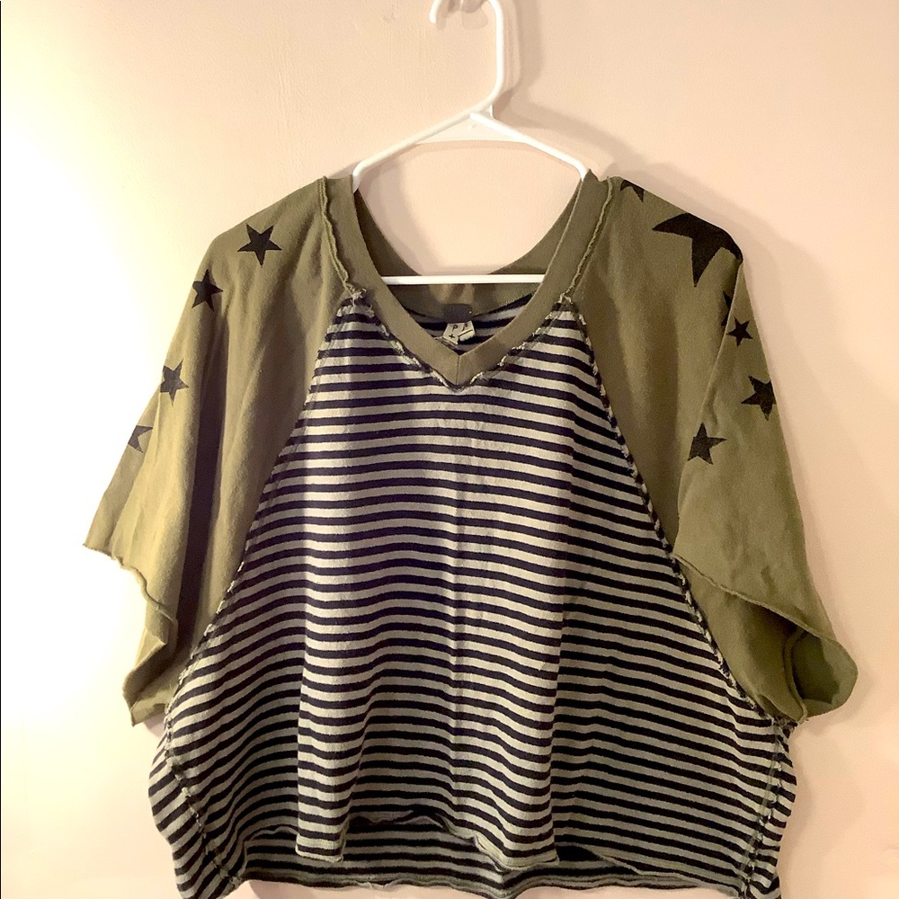 Free People Stars and Stripes tee